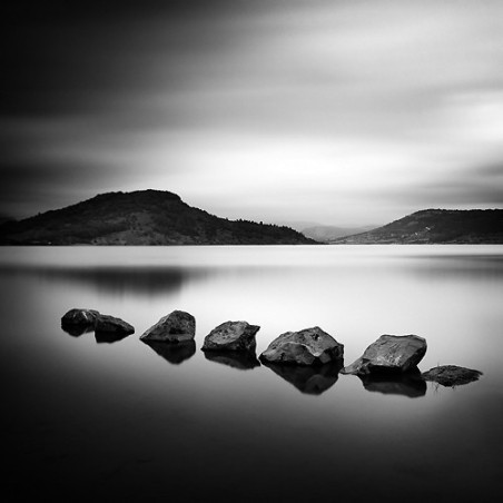 Emmanuel Correia rochers sur le lac Galerie Photo-Originale