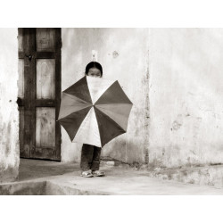 Jeff Périgois  Fillette au parapluie  Galerie Photo-Originale