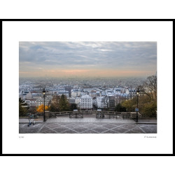 "Dans la brume Montmartroise" 2