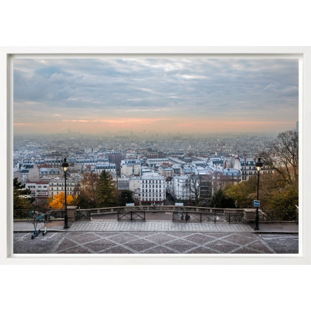 "Dans la brume Montmartroise"