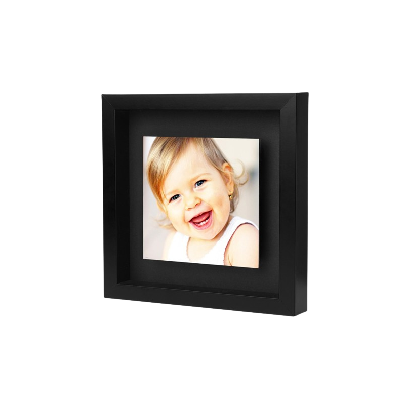 Tirage photo + cadre noir